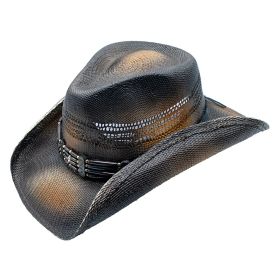Shadowfax Toyo Straw Brim Bone Western Drifter Cowboy Hat