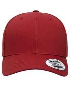 Yupoong 6389 Cvc Twill Hat (Color: Red, size: OS)