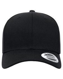 Yupoong 6389 Cvc Twill Hat (Color: Black, size: OS)